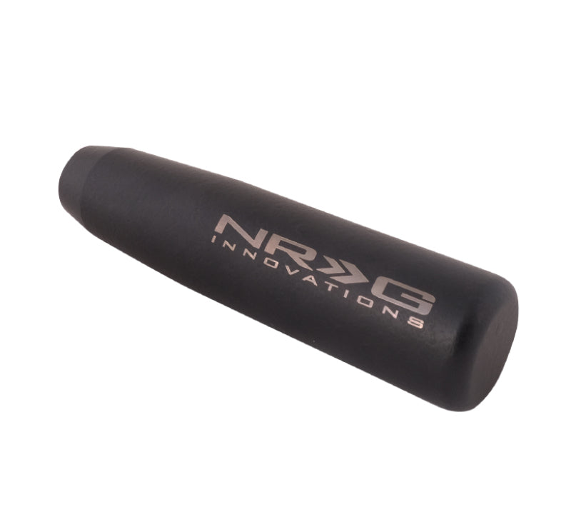 NRG Universal Short Shifter Knob - 5in. Length / Heavy Weight 1.27Lbs. - Black Wrinkle Finish Shift Knobs NRG