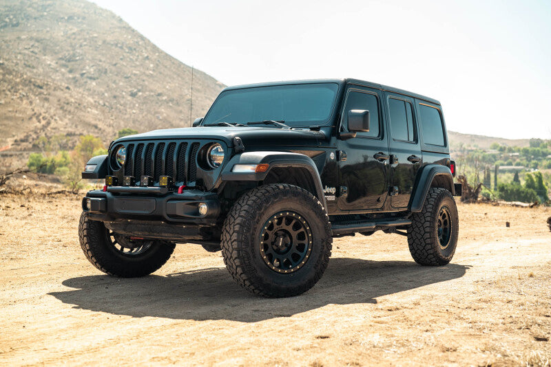 DV8 Offroad 2018-2025 Wrangler JL Push Bar for Mopar Rubicon Steel Bumper Light Bars & Cubes DV8 Offroad