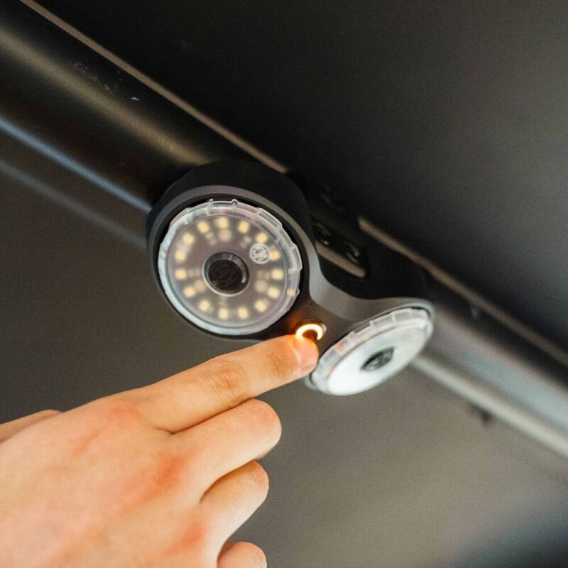 KC HiLiTES Dual Cyclone Dome Light Mount for Roll Cages Light Bars & Cubes KC HiLiTES