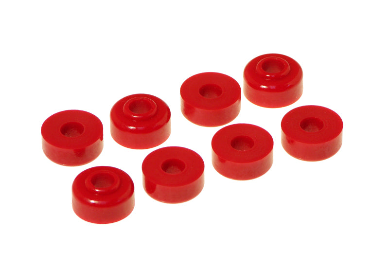 Prothane Universal End Link Bushings - 1/2in x 1 OD (Set of 8) - Red Sway Bar Bushings Prothane