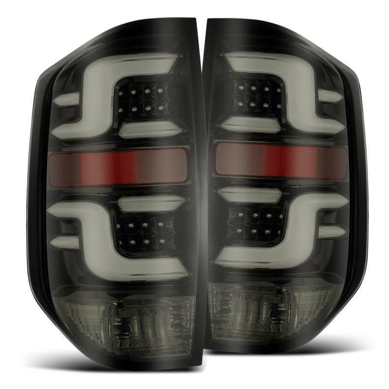 AlphaRex 14-20 Toyota Tundra PRO-Series LED Tail Lights Jet Black Tail Lights AlphaRex