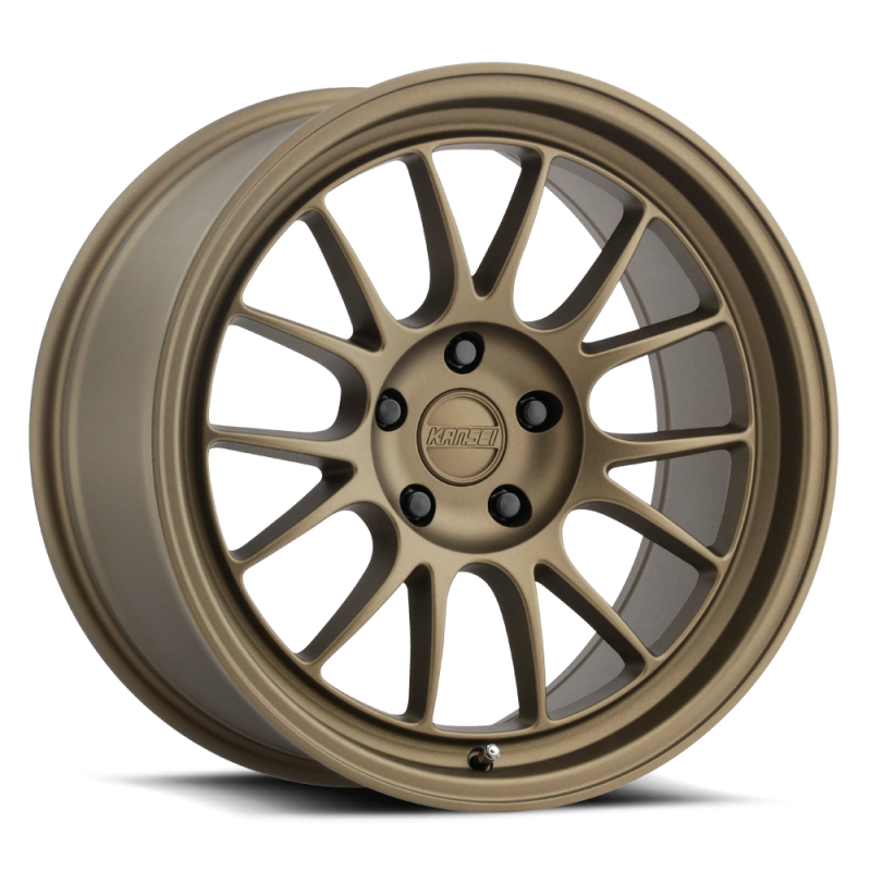 Kansei K13B Corsa 18x9in / 5x100 BP / 35mm Offset / 73.1mm Bore - Matte Bronze Wheels - Forged Kansei