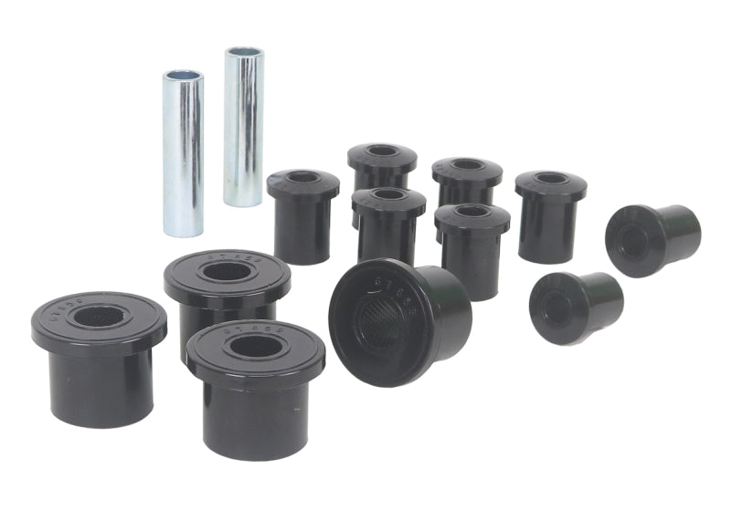 Whiteline 1981-1985 Jeep Scrambler Rear Leaf Spring & Shackle Bushings Spring Insulators Whiteline