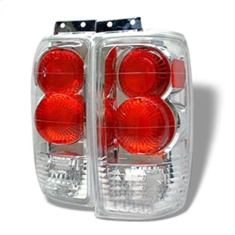 Spyder Ford Expedition 97-02 Euro Style Tail Lights Chrome ALT-YD-FE97-C Tail Lights SPYDER