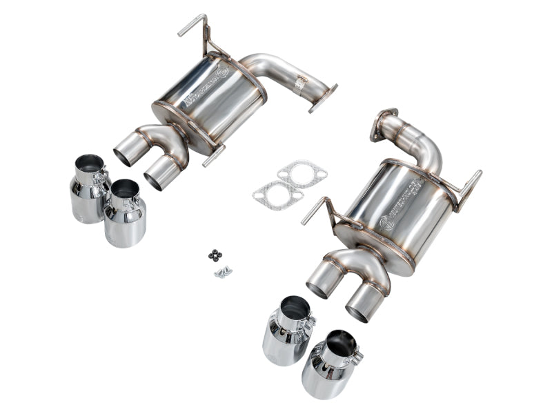 AWE Tuning 22-25 Subaru VB WRX Touring Edition Axle-Back Exhaust - Chrome Silver Tips Axle Back AWE Tuning