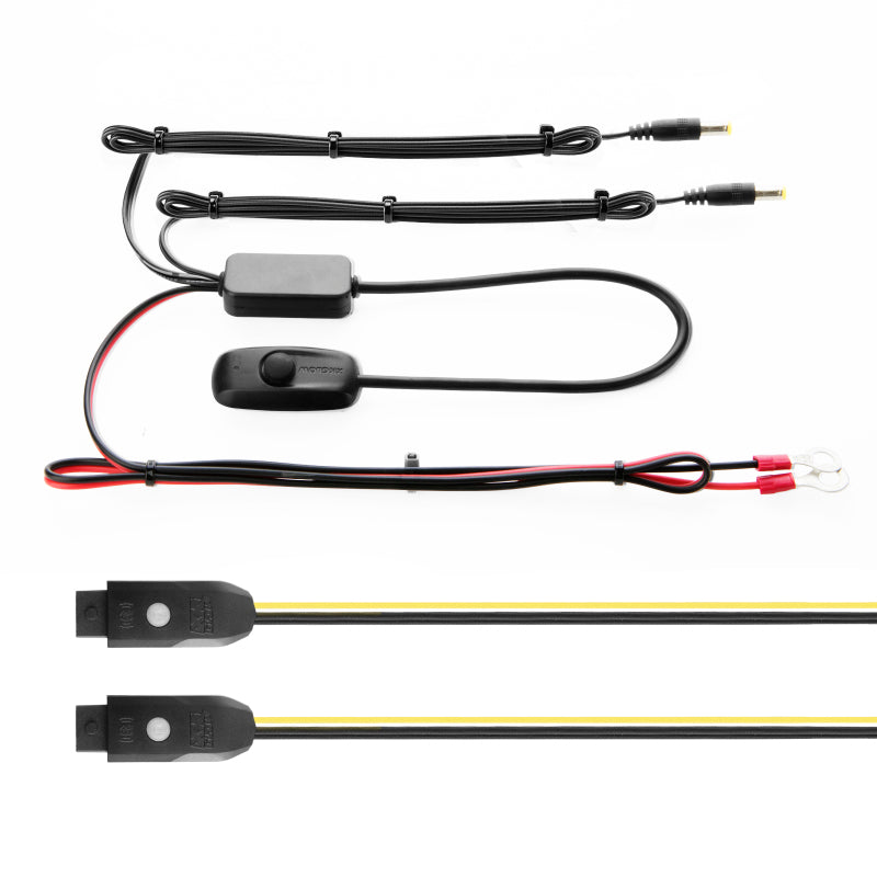 XK Glow Mini XKchrome 12V Controller w/ Turn Signal Function 2pc Switch Panels XKGLOW