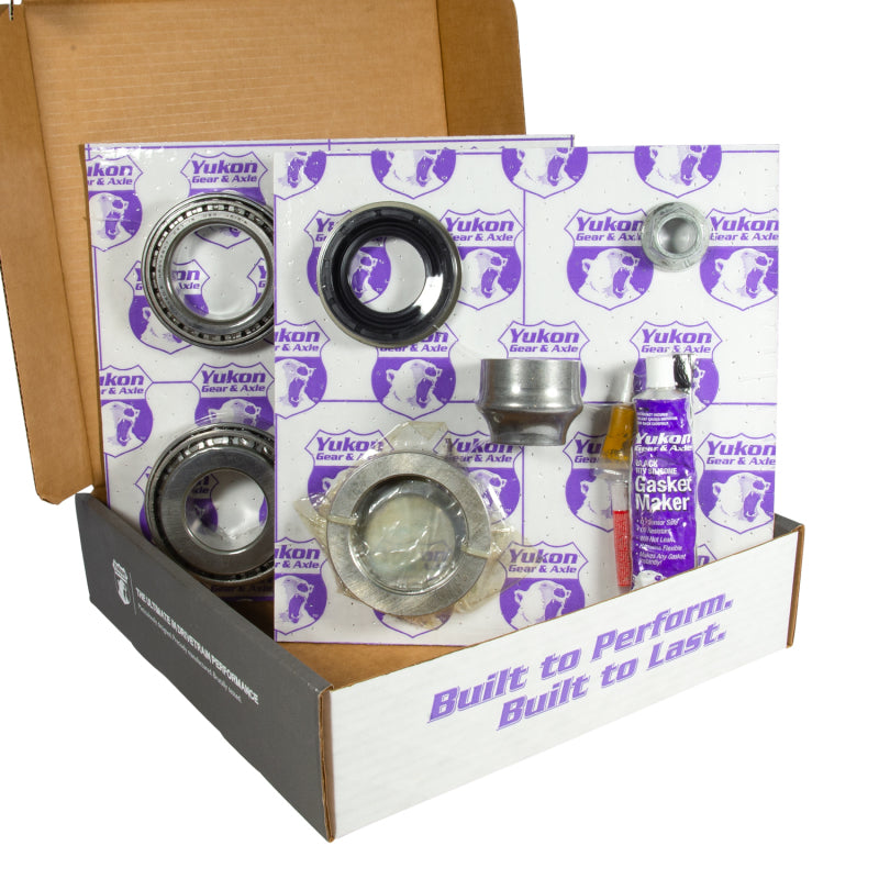 Yukon 9.75in Ford 3.55 Rear Ring & Pinion Install Kit 34 Spline Positraction Axle Bearings Differential Install Kits Yukon Gear & Axle