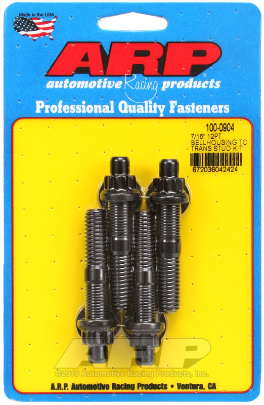 ARP 7/16in dia 12pt bellhousing to trans stud kit Rod Bolt Kits ARP