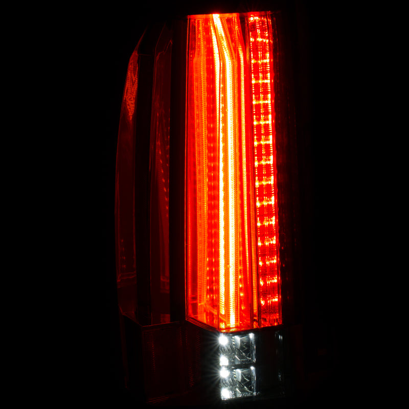 ANZO 2015-2017 Chevrolet Suburban/Tahoe LED Taillights Chrome Tail Lights ANZO
