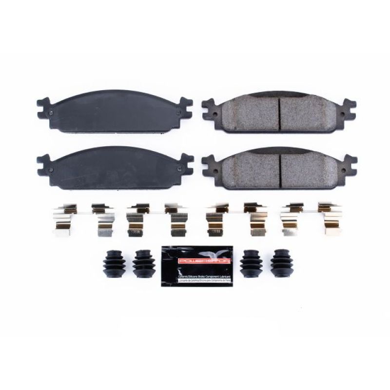 Power Stop 09-11 Ford Flex Front Z23 Evolution Sport Brake Pads w/Hardware Brake Pads - Performance PowerStop
