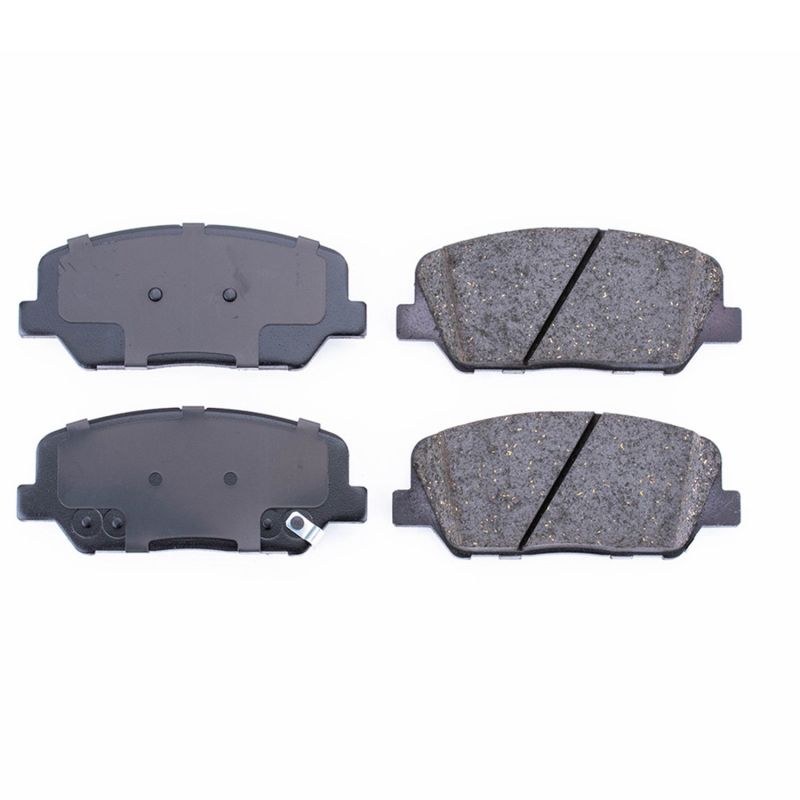 Power Stop 10-16 Hyundai Genesis Coupe Front Z16 Evolution Ceramic Brake Pads Brake Pads - OE PowerStop