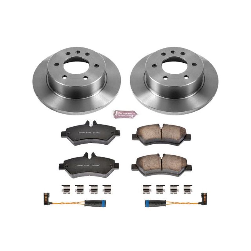 Power Stop 07-09 Dodge Sprinter 2500 Rear Autospecialty Brake Kit Brake Kits - OE PowerStop