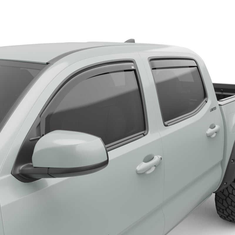 EGR 2016-2017 Toyota Tacoma In-Channel Window Visors - Smoked (575081) Wind Deflectors EGR
