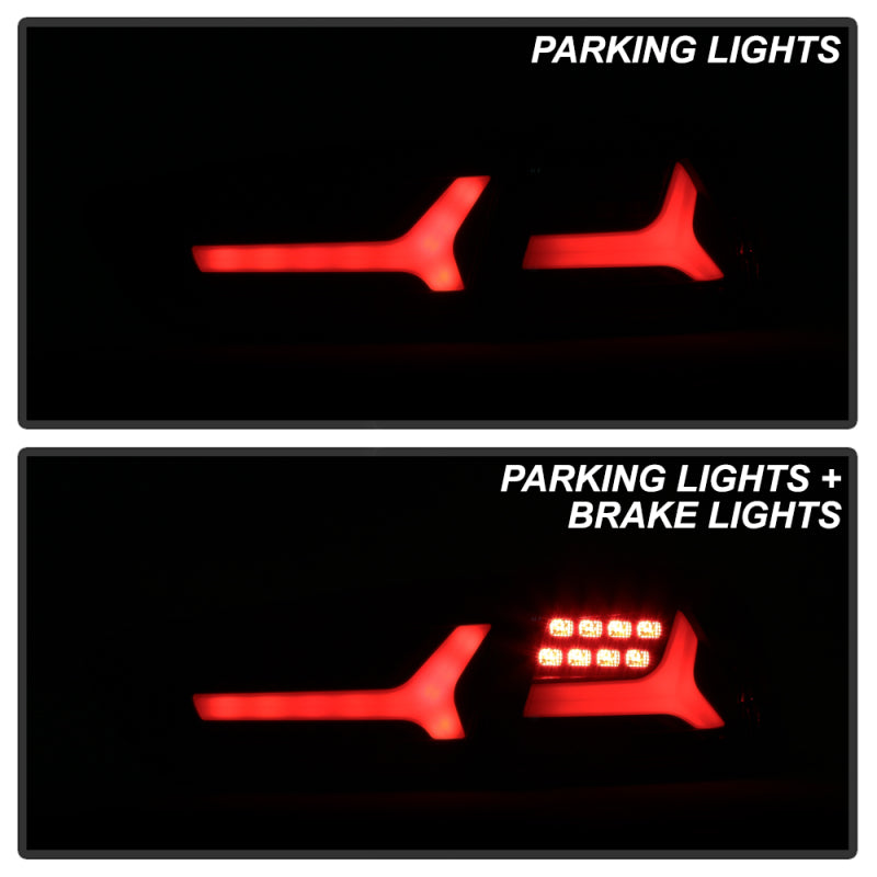 Spyder Mitsubishi Lancer/Evolution X 08-14 V2 LED Tail Lights - Black Smoke ALT-YD-ML08V2-SEQ-BSM Tail Lights SPYDER