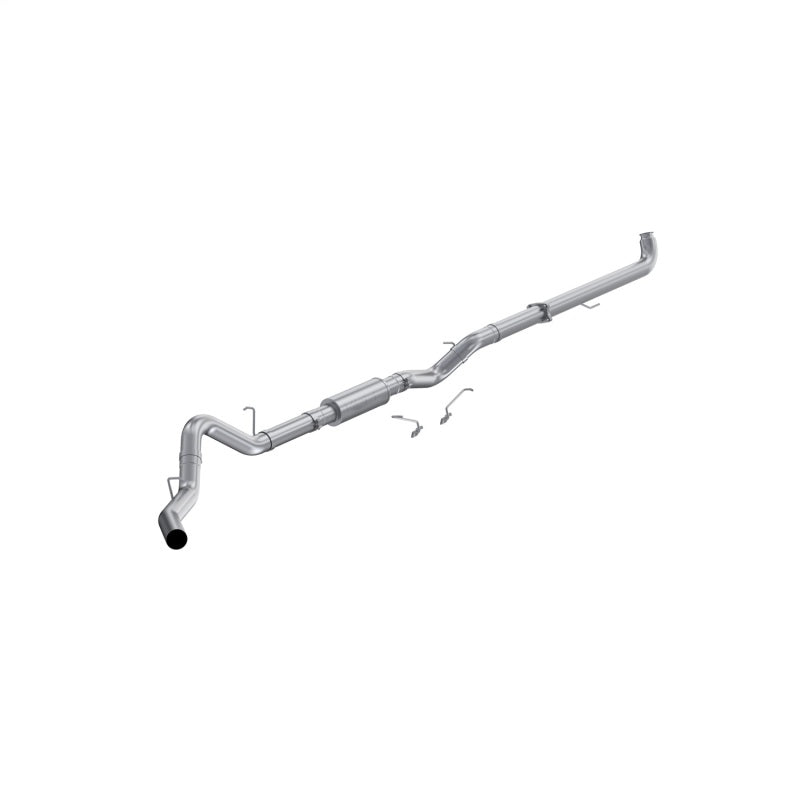 MBRP 01-04 Chevrolet 2500/3500 6.6L Duramax Aluminized Steel 4 Inch Downpipe Back Single Side Exit Downpipe Back MBRP