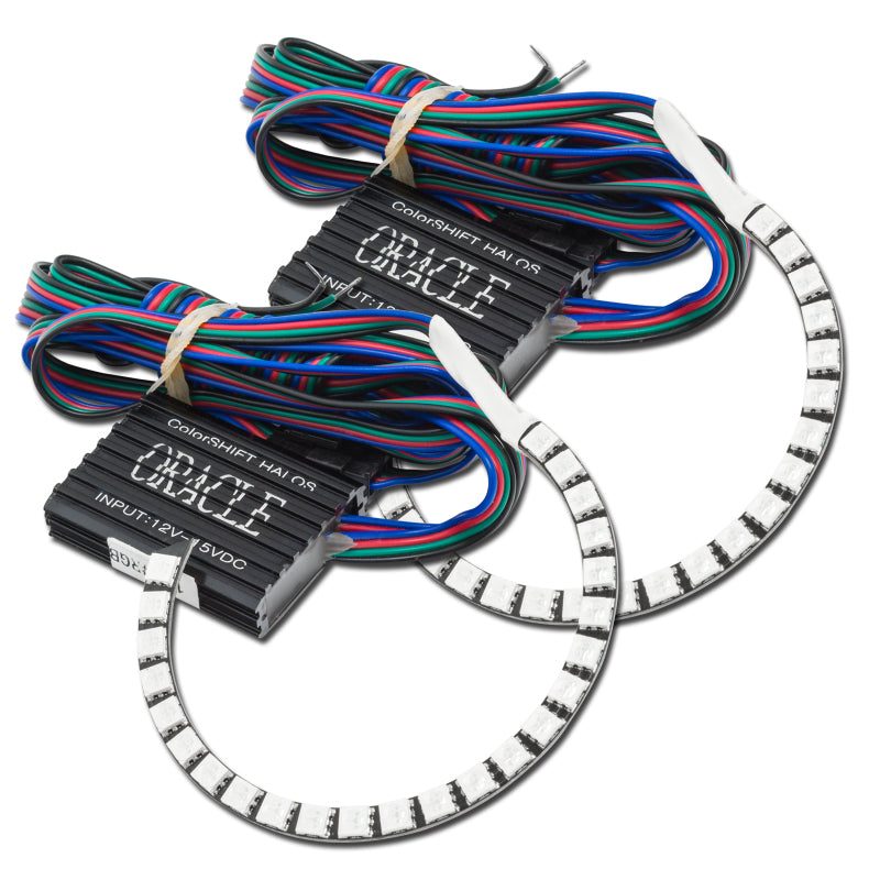 Oracle 16-18 Chevy Camaro RS Headlight Projector Halo Kit - ColorSHIFT w/o Controller Headlights ORACLE Lighting