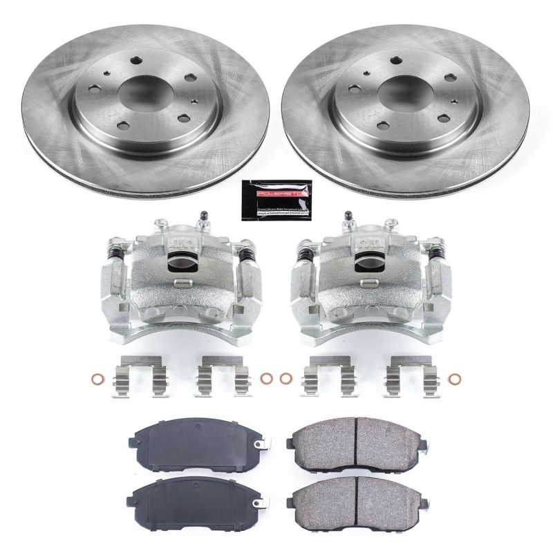Power Stop 07-13 Suzuki SX4 Front Autospecialty Brake Kit w/Calipers Brake Kits - OE PowerStop