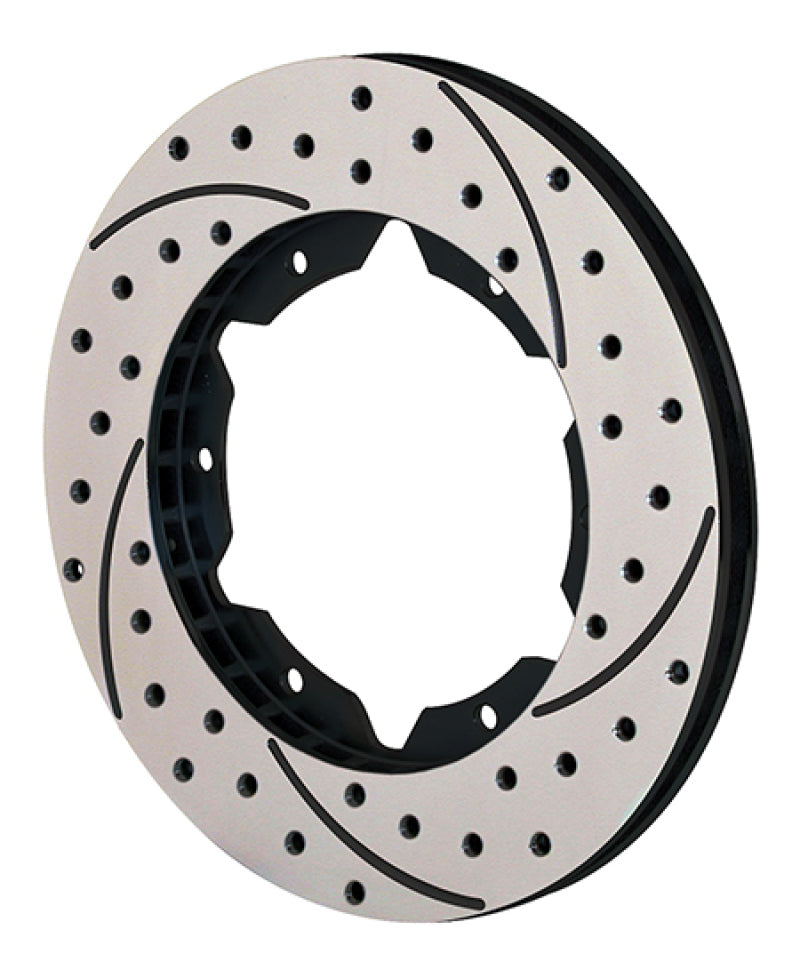 Wilwood Rotor-UL30 Iron LH-SRP Drilled 11.00 x .810 - 6 on 6.25in Brake Rotors - 2 Piece Wilwood