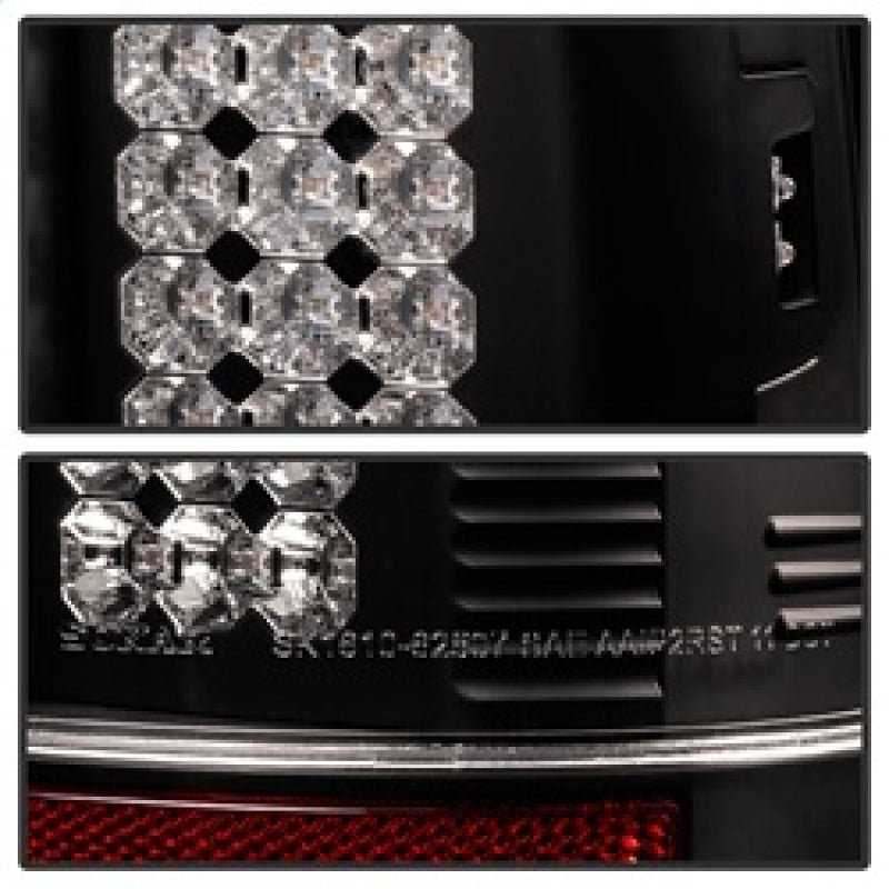 Spyder Ford Super Duty 08-15 LED Tail Lights Black ALT-YD-FS07-LED-BK Tail Lights SPYDER