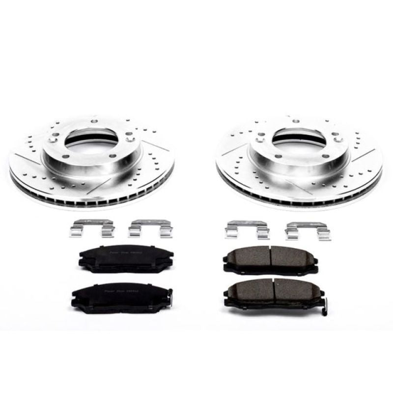Power Stop 03-06 Kia Sorento Front Z23 Evolution Sport Brake Kit Brake Kits - Performance D&S PowerStop