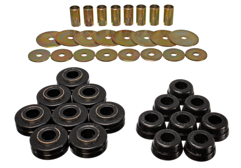 Energy Suspension Scout Ii Body Mounts - Black Bushing Kits Energy Suspension