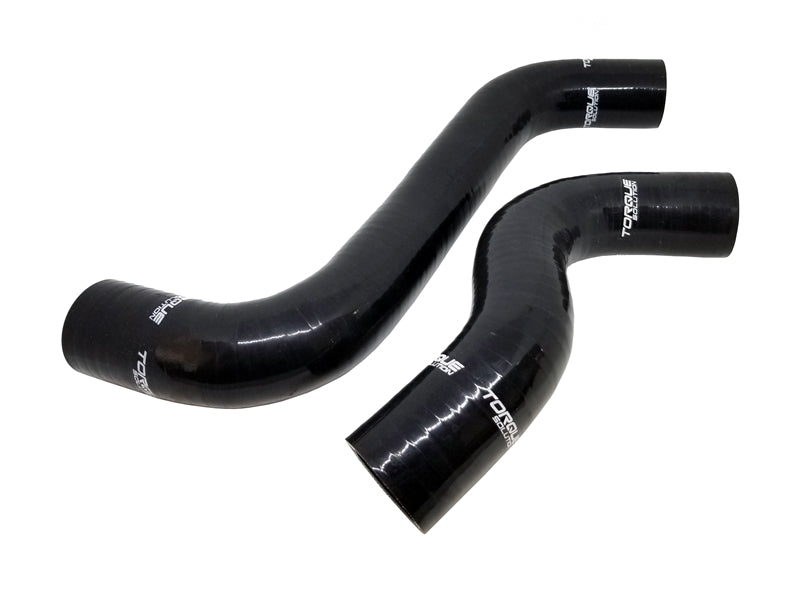 Torque Solution 2015+ Subaru WRX / 2014+ Forester XT Silicone Radiator Hose Kit - Black Radiator Hoses Torque Solution
