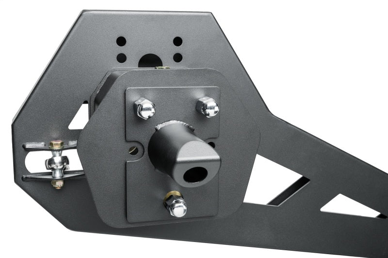 Rugged Ridge 18-22 Jeep Wrangler (JL) Rubicon/Spt 2dr HD Rear Bumper w/Swing Out Tire Carrier - Blk Bumpers - Steel Rugged Ridge