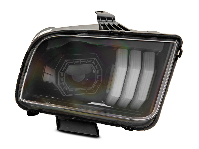 Raxiom 05-09 Ford Mustang w/ Halogen Prjctor Headlights- Black Housing (Clear Lens) (No GT500 ) Headlights Raxiom