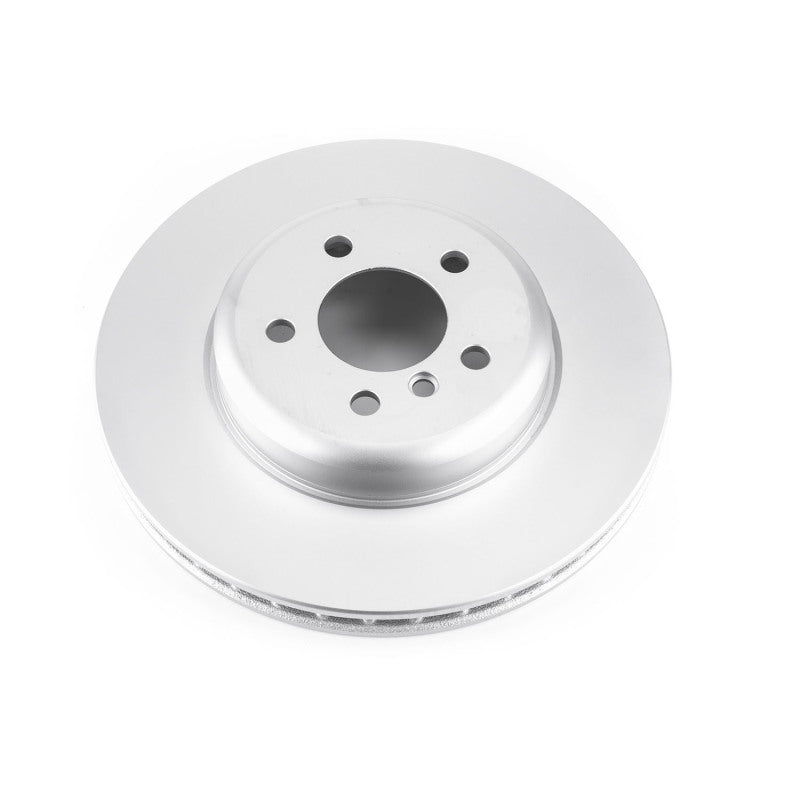 Power Stop 14-16 BMW 535d Front Evolution High Carbon Geomet Coated Rotor Brake Rotors - OE - Cryo PowerStop
