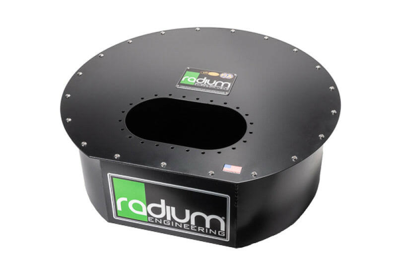 Radium Engineering Replacement Fuel Cell Can 10.5 Gallon Spare Tire Fuel Tanks Radium Engineering