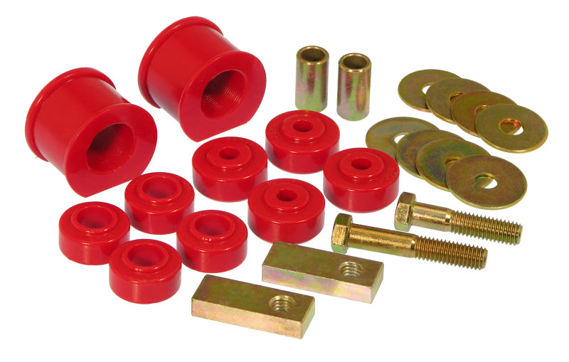 Prothane 76-89 Chrysler Front Sway Bar Bushings - 1in - Red Sway Bar Bushings Prothane