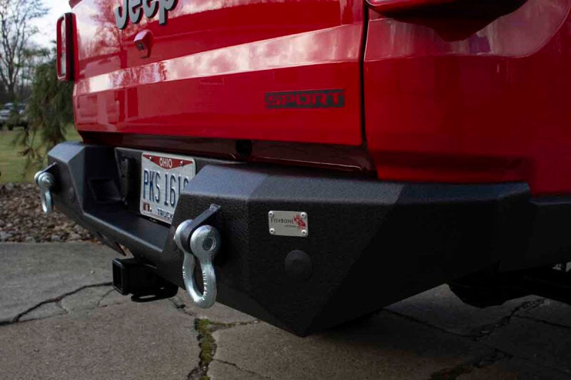 Fishbone Offroad 2020+ Jeep Gladiator Gladiator Mako Rear Bumper Bumpers - Steel Fishbone Offroad