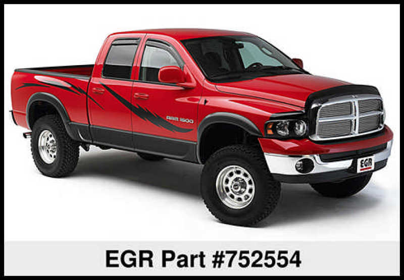 EGR 02-08 Dodge Ram LD Rugged Look Fender Flares - Set Fender Flares EGR