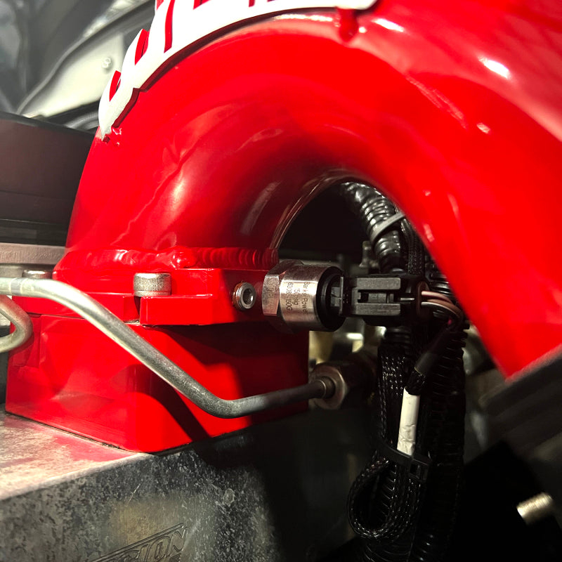 Wehrli 03-07 5.9L Cummins High Flow Intake Bundle Kit Stage 2 - Fine Texture Black Cold Air Intakes Wehrli