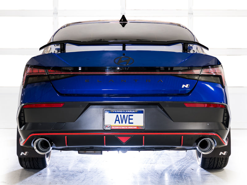 AWE Tuning 22-26 Hyundai Elantra N Track Edition Cat-Back Exhaust - Chrome Silver Tips Catback AWE Tuning