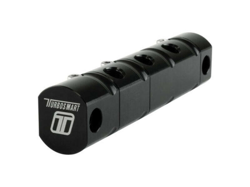 Turbosmart Modular Reference Distribution Block (6 Port) 1/8NPT Vacuum Blocks Turbosmart