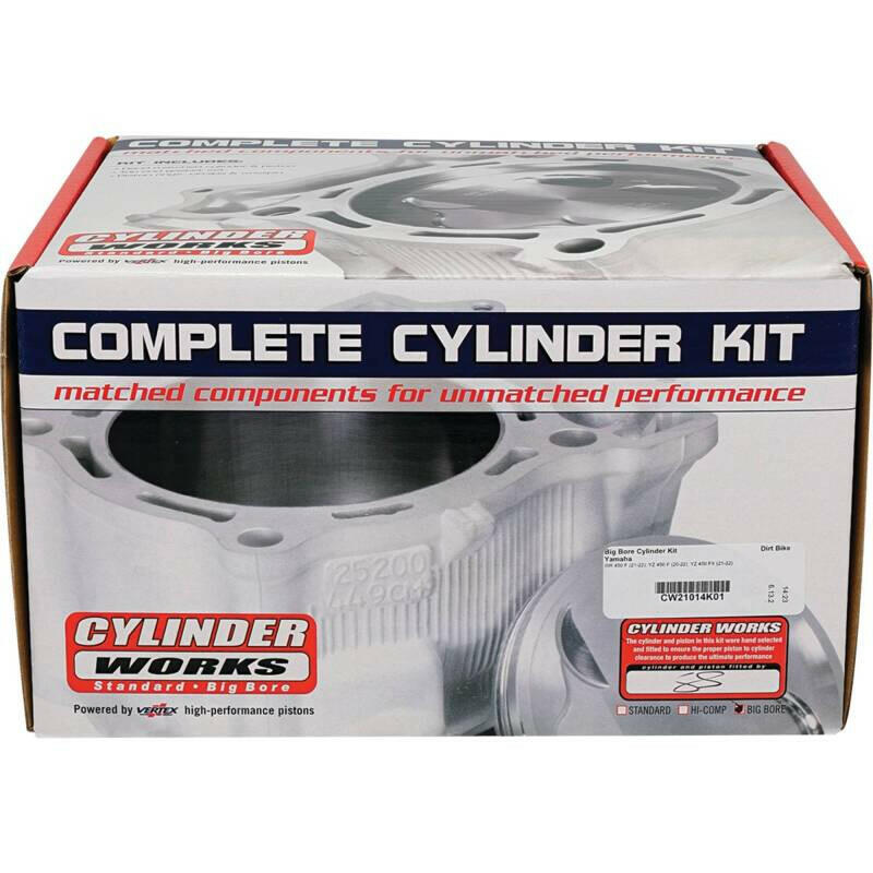 Cylinder Works 21-23 Yamaha WR 450 F 450cc +2mm Big Bore Cylinder Kit 470cc Cylinder Kits Cylinder Works