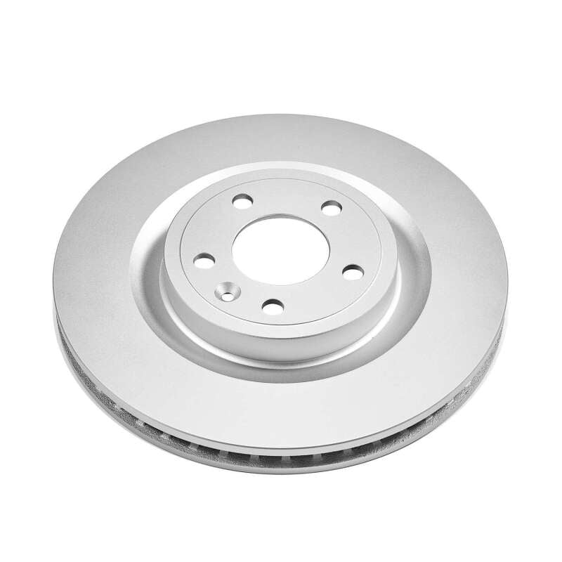 Power Stop 11-14 Ford Mustang Front Evolution Geomet Coated Rotor Brake Rotors - OE - Cryo PowerStop