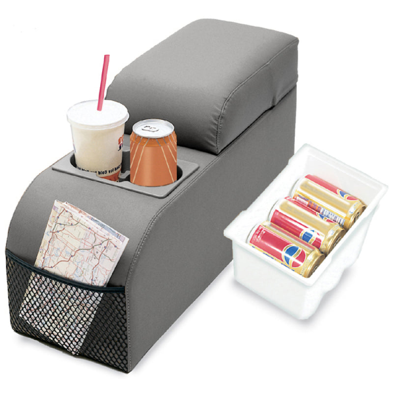 Rugged Ridge Standard Locking Console Gray 76-95 Jeep CJ Jeep Wrangler Dash & Interior Trim Rugged Ridge