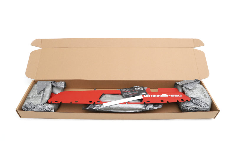GrimmSpeed 15+ Subaru WRX/STI Radiator Shroud - Red Radiator Shrouds GrimmSpeed