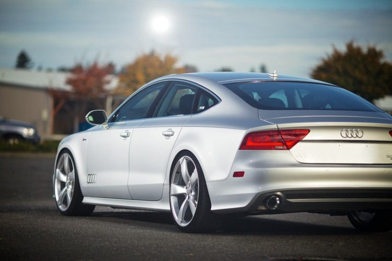 AWE Tuning Audi C7 A7 3.0T Touring Edition Exhaust - Dual Outlet Chrome Silver Tips Catback AWE Tuning
