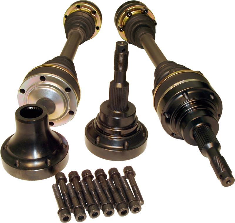 DSS 01-02 Dodge Viper 1200HP Level 5 Direct Bolt-In Axles w/ Diff Stubs - Left RA7292X5-S Axles Driveshaft Shop