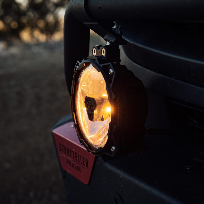 KC HiLiTES Gravity Titan LED 6in. - Pair Pack (SAE Driving Beam) Light Bars & Cubes KC HiLiTES