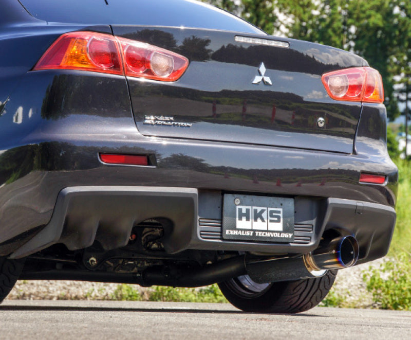 HKS RACING MUFFLER LANCER EVO-X USA Catback HKS