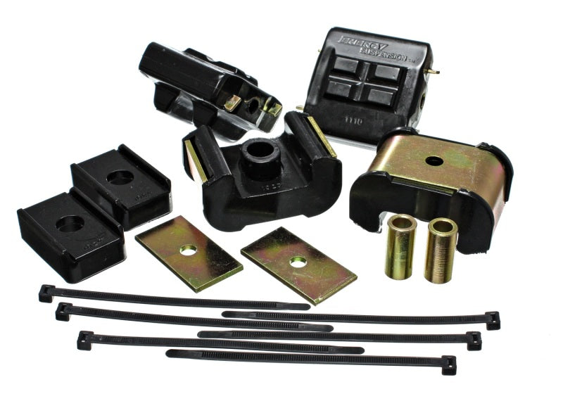 Energy Suspension Gm Complete Engine & Trans Mnt - Black Bushing Kits Energy Suspension