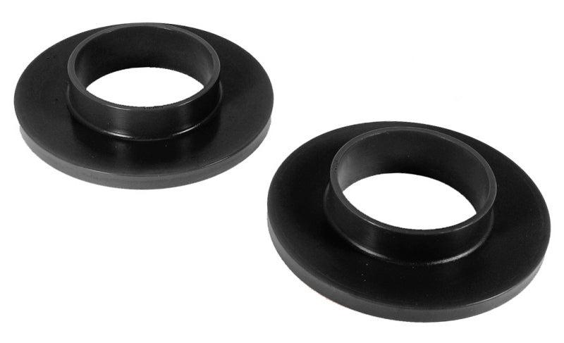 Prothane 64-73 Ford Mustang Front Coil Spring Isolator - Black Spring Insulators Prothane