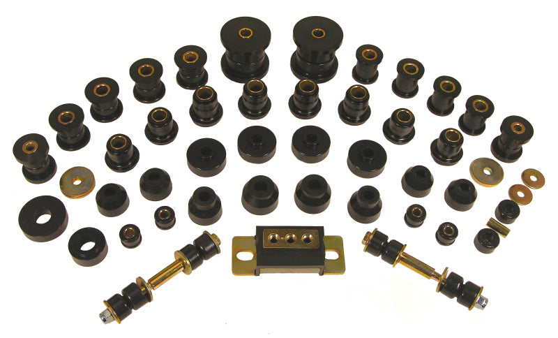 Prothane 63-82 Chevy Corvette Total Kit - Black Bushings - Full Vehicle Kits Prothane