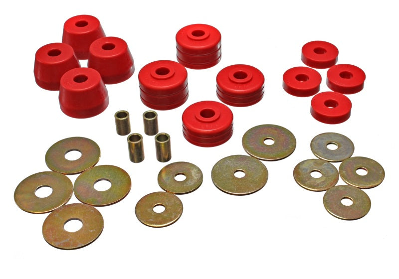 Energy Suspension 72-93 Ramcharger Body Cab Mount Set Bushing Kits Energy Suspension