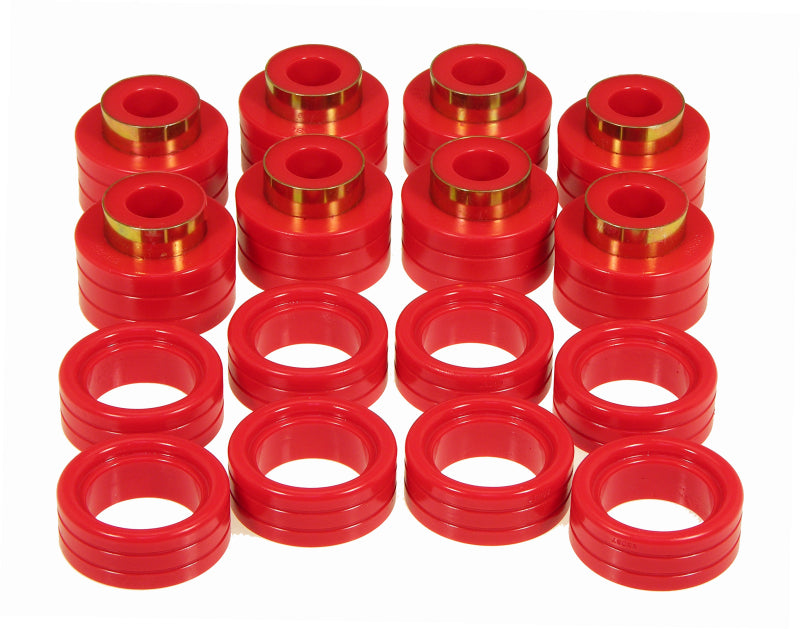 Prothane 94-01 Dodge Ram 2/4wd Cab Mounts - Red Bushing Kits Prothane