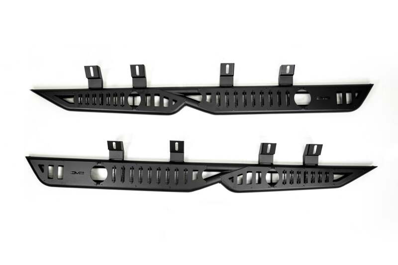 DV8 24-25 Toyota Tacoma Double Cab OE Plus Side Steps Skid Plates DV8 Offroad
